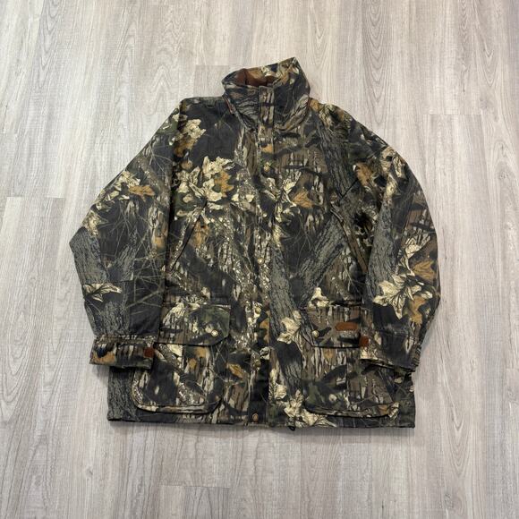 Vintage Cabela's Jacket Men's Large Camo Barn Chore Coat Outdoor Camouflage